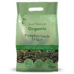 Organic Pumpkin Seeds 125g