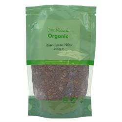 Organic Cacao Nibs Raw 200g