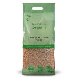 Organic Jasmine Rice Brown 500g