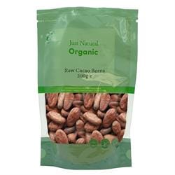 Organic Cacao Beans Raw 200g