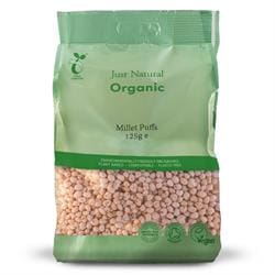 Organic Millet Puffs 125g