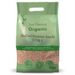 Organic Sesame Seeds Hulled 125g