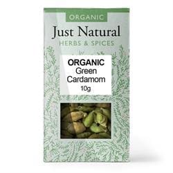 Organic Cardamom Pods (Box) 10g