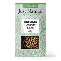 Organic Coriander Seed (Box) 40g