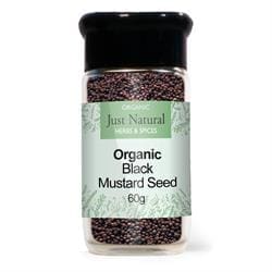 Organic Brown Mustard Seed (Glass Jar) 80g