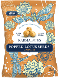 Popped Lotus Seeds Caramel 25g