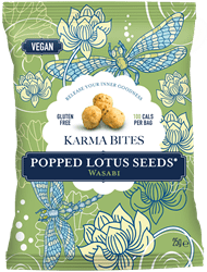 Popped Lotus Seeds Wasabi 25g