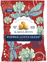 Popped Lotus Seeds Peri-Peri 25g