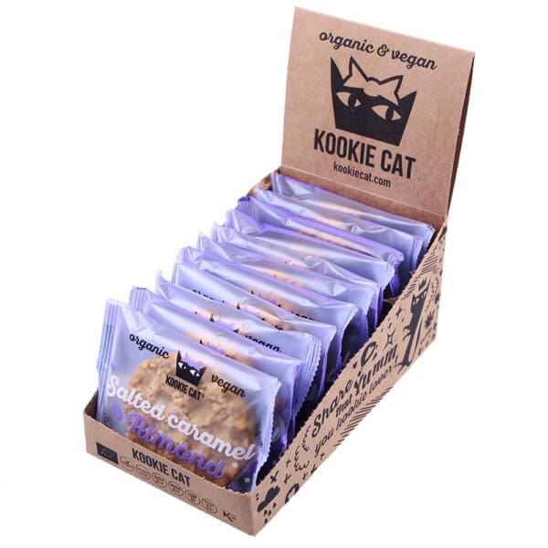 Salted Caramel Almond Organic 50g - Gluten Free Vegan - Image 2