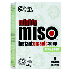 Org Miso Soup with Tofu & Ginger 60g