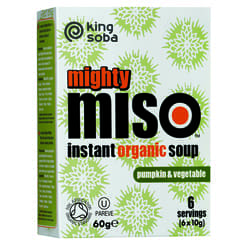 Org Miso Soup with Pumpkin & Veg 60g