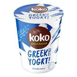 Greek Style Plain Yogurt Alternative 350g