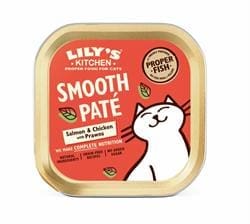 Lily's Kitchen Cat Pate Salmon and Chicken with Prawns 85g