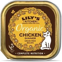 Lily's Kitchen Organic Chicken Dinner for Cats 85g