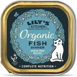 Lily's Kitchen Organic Fish Dinner for Cats 85g