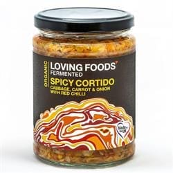 Organic Spicy Cortido Sauerkraut 475g