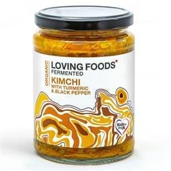 Organic Kimchi with Turmeric & Black Pepper 475g