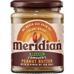 Organic Smooth Peanut Butter With Salt - 280g