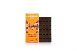 Happy Hippy 74% Dark Organic with Orange & Geranium 90g