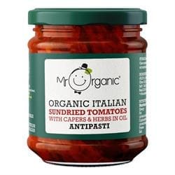 Mr Organic Sundried Tomato Antipasti 190g