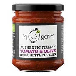 Mr Organic Tomato & Olive Bruschetta Topping 200g