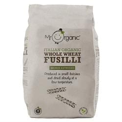 Mr Organic Whole Wheat Fusilli 500g