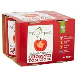 Chopped Tomatoes (BPA-free) 4 x 400g Pack