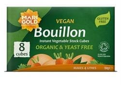 Marigold Organic Yeast Free Stock Cube Green 12 x 8