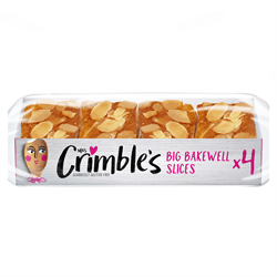 Mrs Crimbles Gluten Free Bakewell Slices 200g