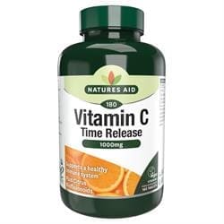 Vitamin C - 1000mg Time Release 180 Tablets