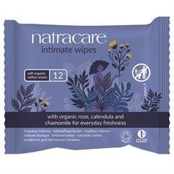 Organic Cotton Intimate Wipes x 12