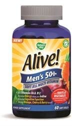 Alive! Men`s 50+ Multivitamin Soft Jells