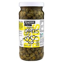 Organic Capers in Brine 250g