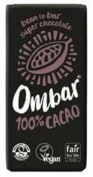 Ombar 100% Cacao 35g organic and vegan
