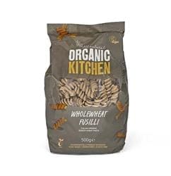 Organic Italian Wholewheat Fusilli 500g