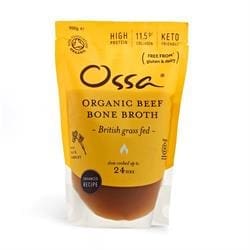 Organic Grass Fed Beef Bone Broth 500ml