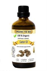 Castor Oil Organic Cold Pressed Undiluted 100ml