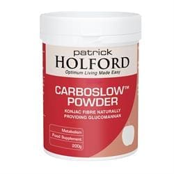 Patrick Holford CarboSlow Powder as recommended by Patrick Holfo