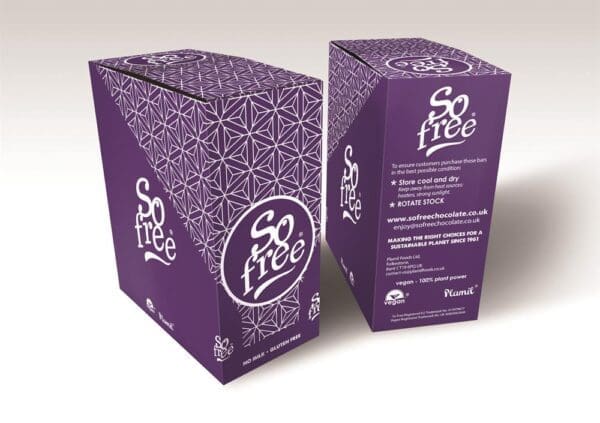 So Free No Added Sugar Finest Dark Thin Chocolate 80g - Image 2