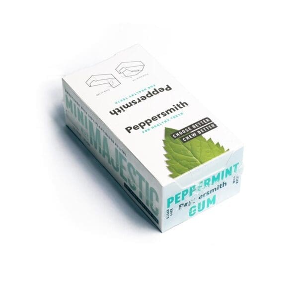 Peppermint Xylitol Gum 15g - Image 2