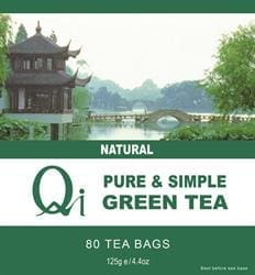 Green Tea Pure and Simple 80 Tea bags / 125g