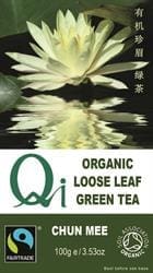 Organic Fairtrade Loose-leaf Chun Mee Tea - 100g