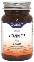 Vitamin B12 500mcg 60 Tablets