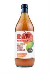 Organic Raw Apple Cider Vinegar with the Mother 1lt