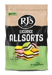 Licorice Allsorts Bag 280g