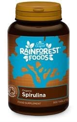 Organic Spirulina 500mg 300 Tablets