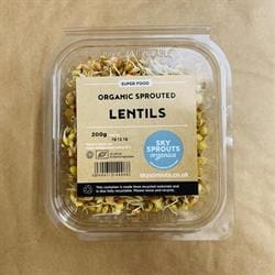 Organic Sprouted Lentils 200g