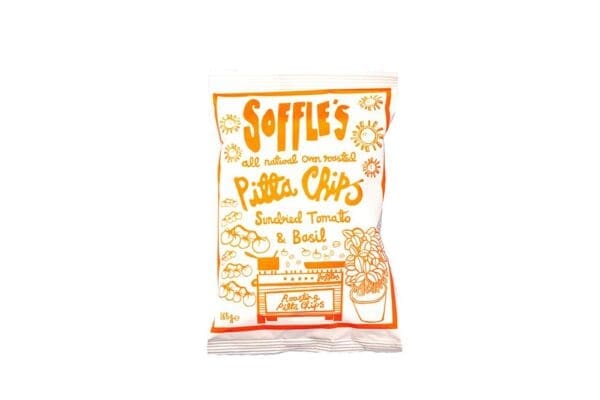 Sundried Tomato & Basil Pitta Chips 165gs - Image 2