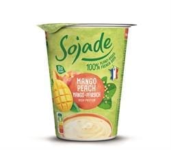 Organic Mango & Peach Soya Yoghurt Alternative 400g