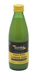 Organic Lemon Juice 250ml